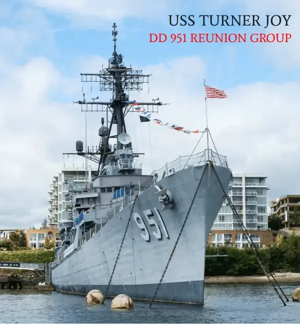 Portfolio Card for USS Turner Joy Reunion Group Project