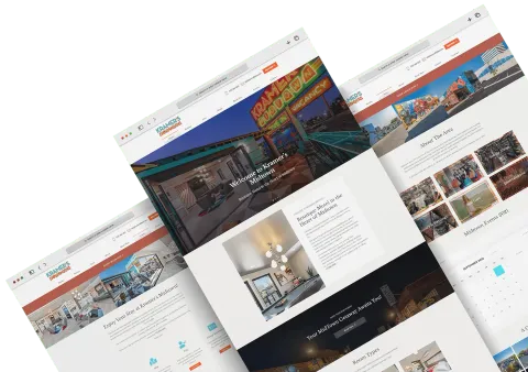 Portfolio Snapshot of Kramer's Midtown Website